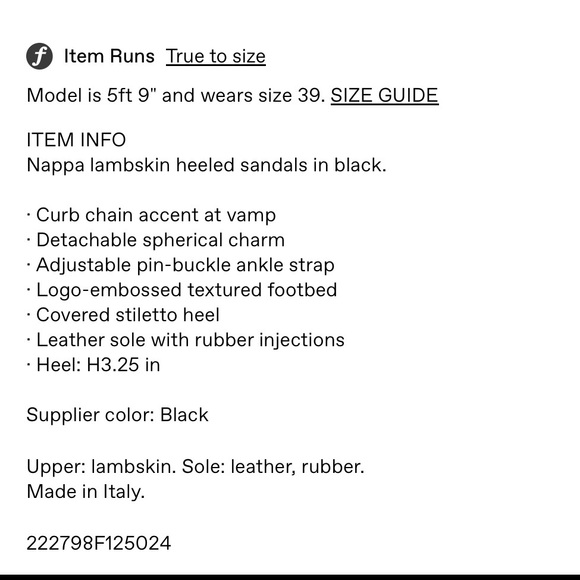 Bottega Veneta
Black and Gold ball High-Heeled Sandal - Picture 14 of 15